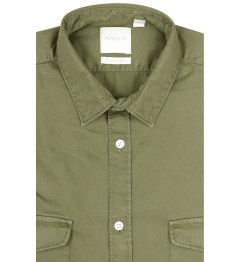 CHEMISE COUPE DROITE VINCE KAKI
