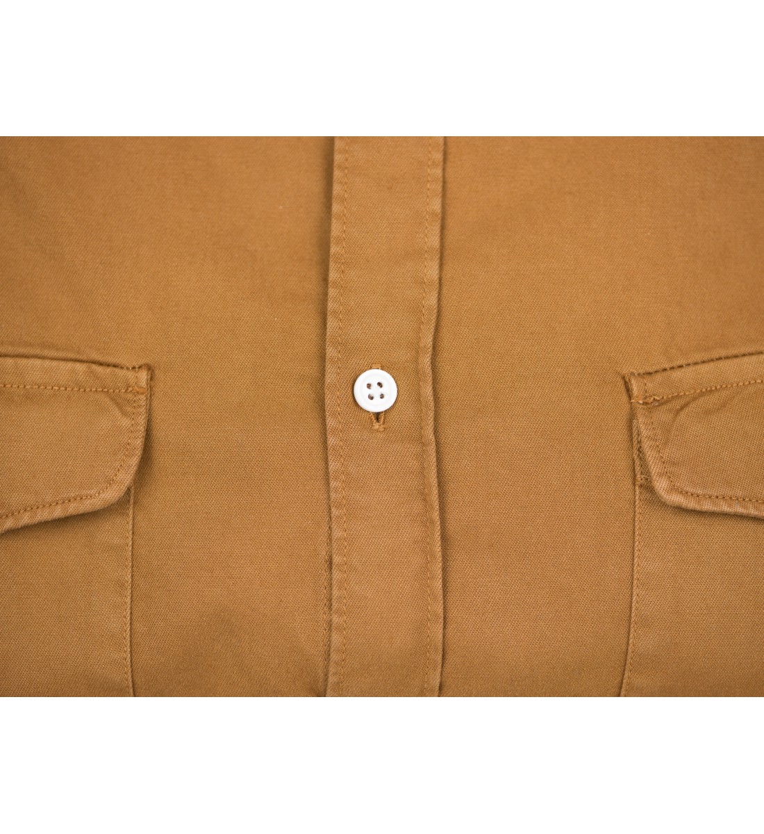 CHEMISE COUPE DROITE VINCE KAKI