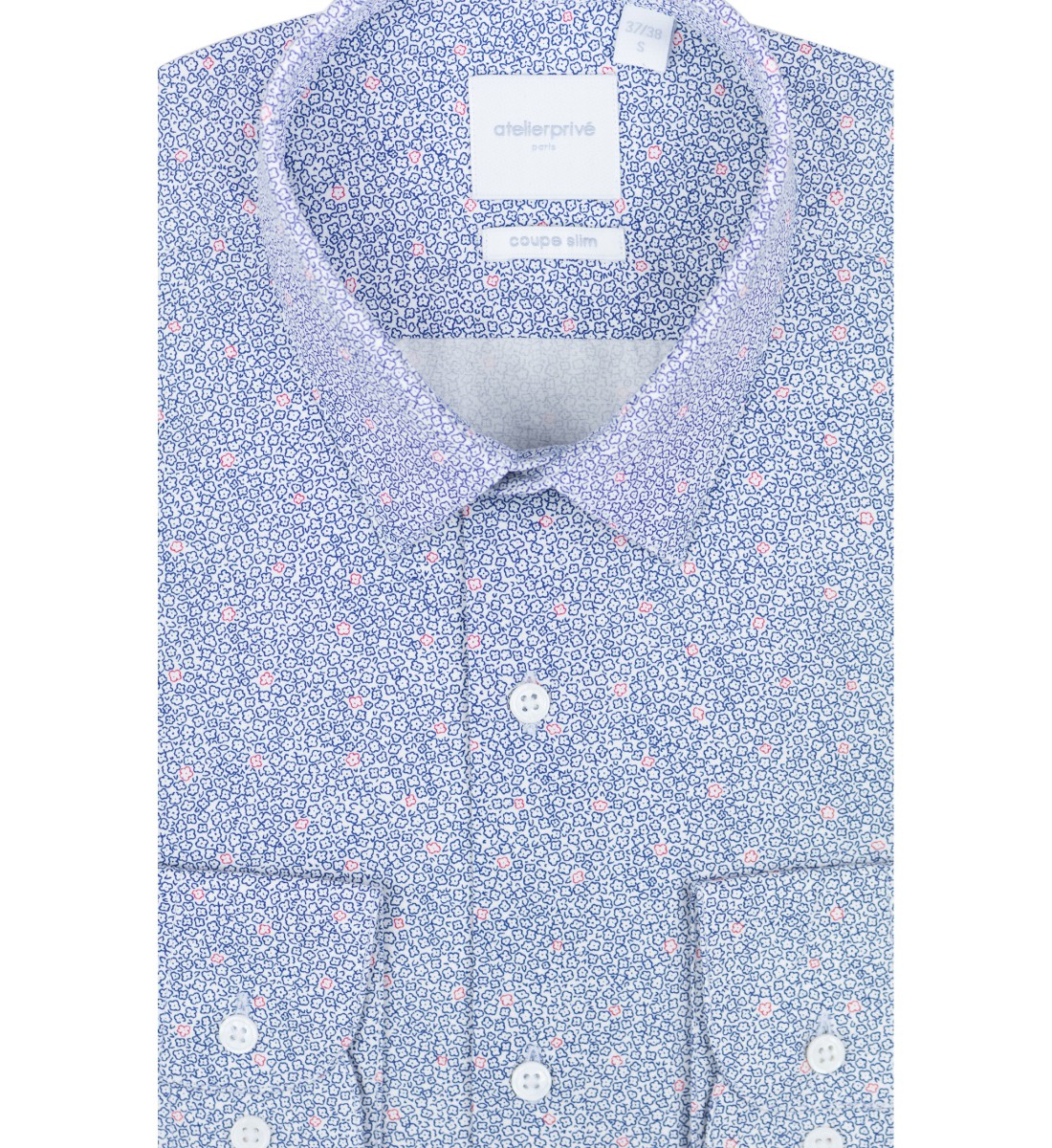 Chemise cintrée à motifs VICKY