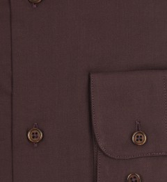 Chemise coupe droite ACHILLE BORDEAUX