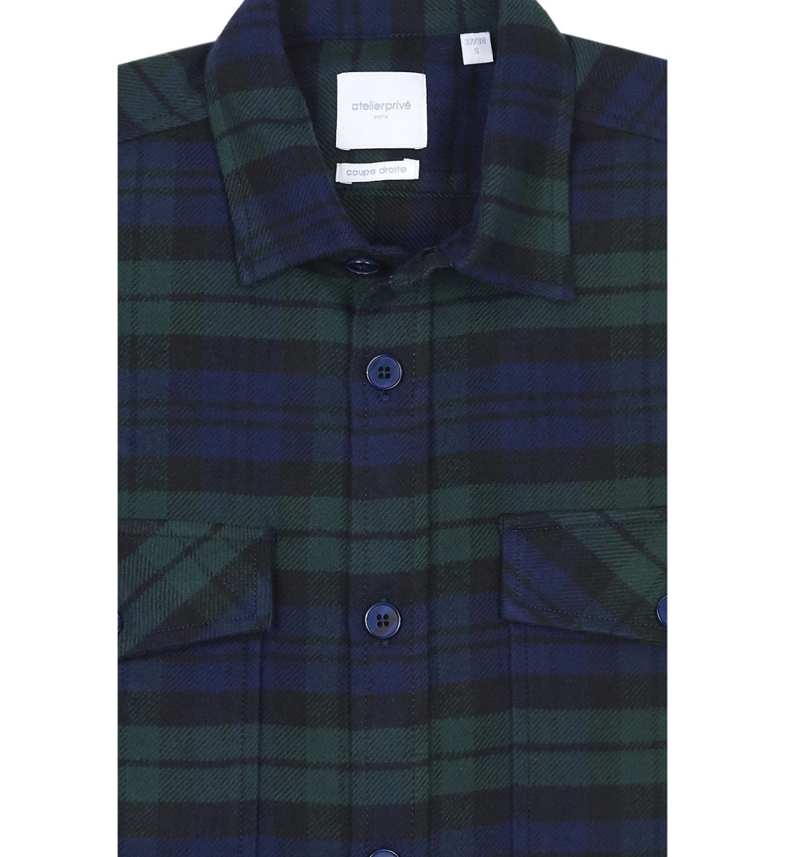 Chemise coupe droite CAYLE