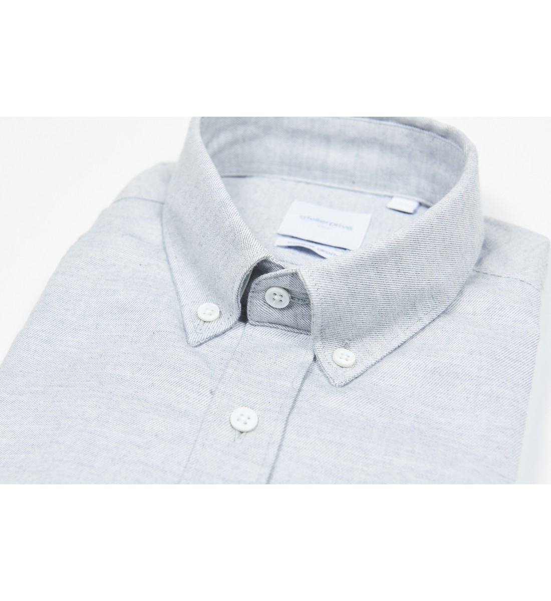 Chemise coupe droite AFLANE gris