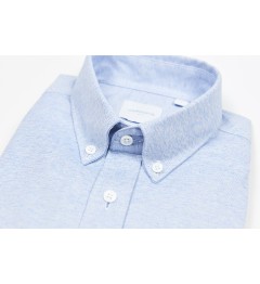 Chemise coupe droite AFLANE ciel