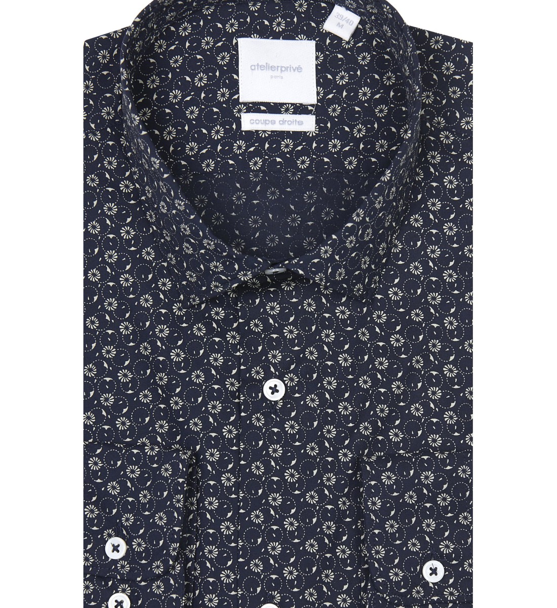 Chemise coupe droite APRINGEO