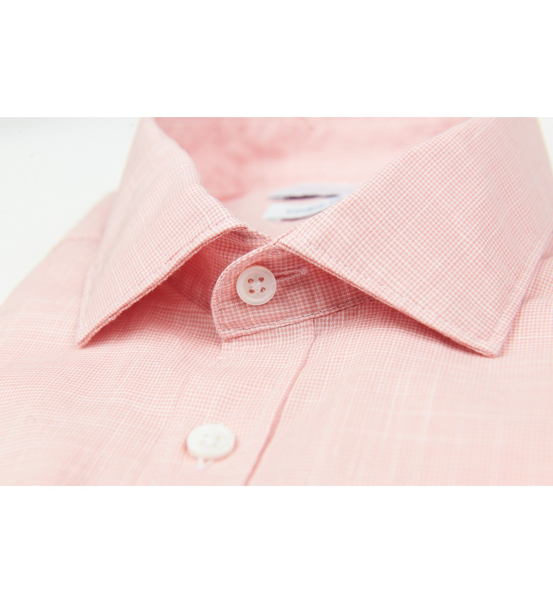 Chemise coupe cintrée BILLY rose