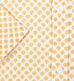 Chemise manches courtes coupe cintrée BASILE beige