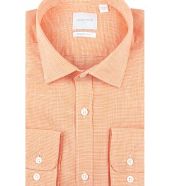 Chemise coupe cintrée BILLY orange