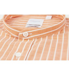 Chemise coupe droite BING orange