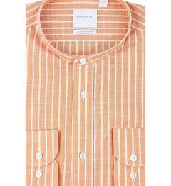 Chemise coupe droite BING orange