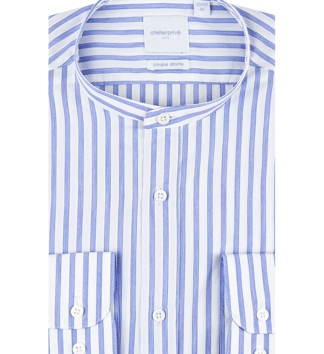 Chemise coupe droite BING blanc