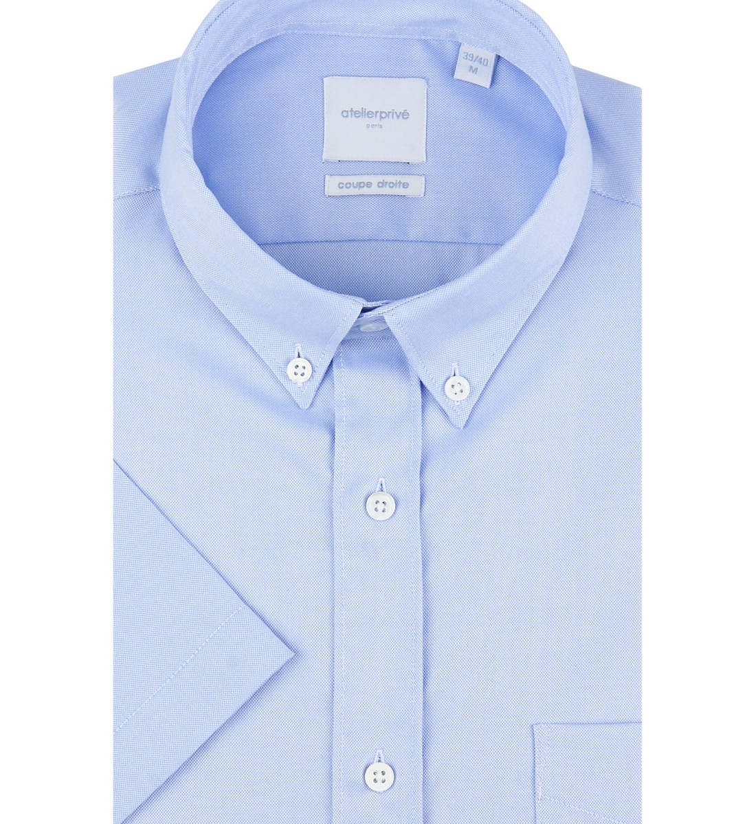 Chemise coupe droite oxford CIEL