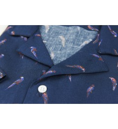 Chemise coupe cintrée manches courtes BIRDY
