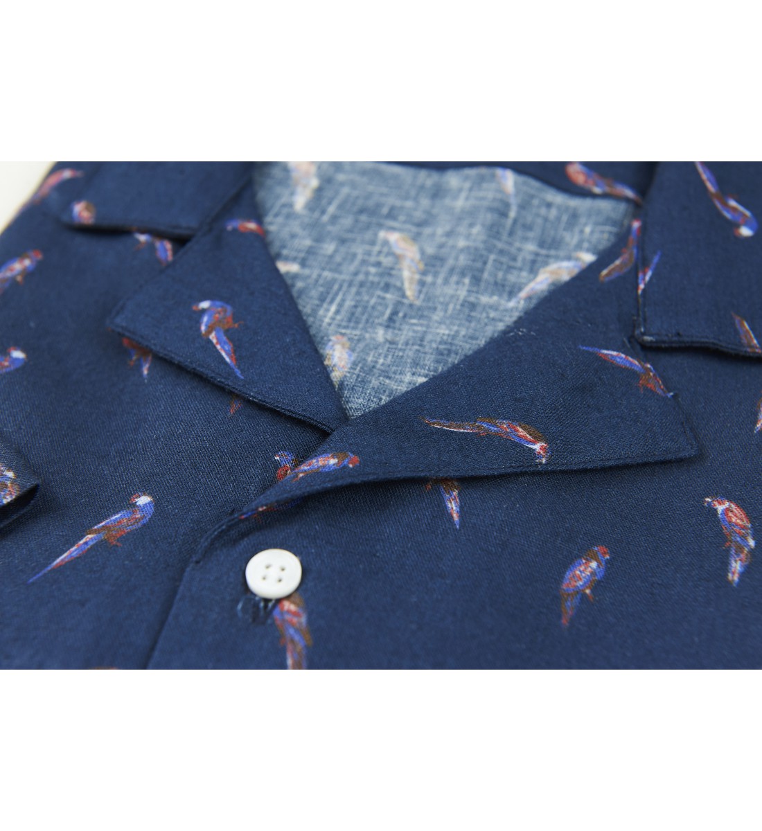 Chemise coupe cintrée manches courtes BIRDY