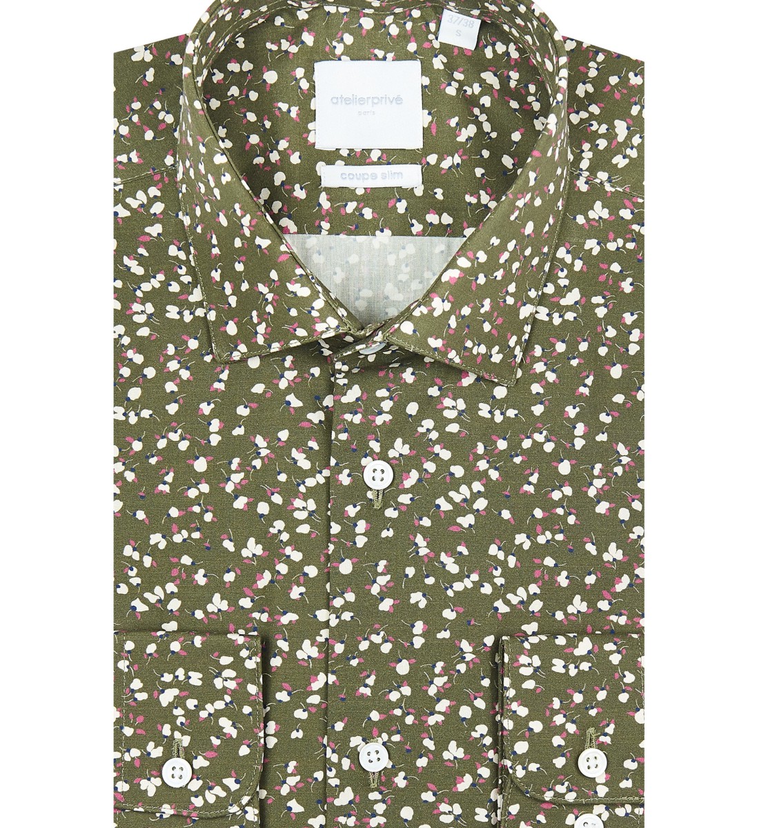 Chemise coupe droite COLIN