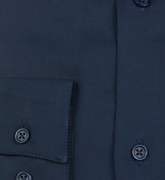 Chemise coupe droite BLECO marine