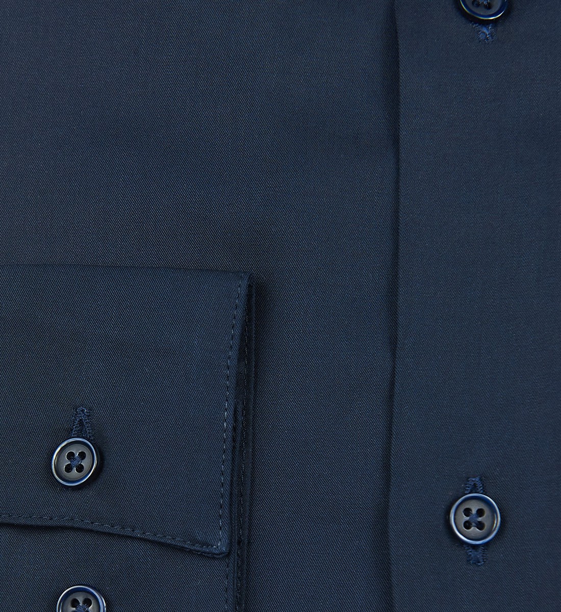 Chemise coupe droite BLECO marine