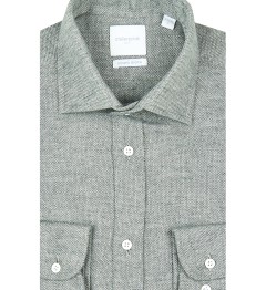 Chemise coupe droite CLAYNE gris