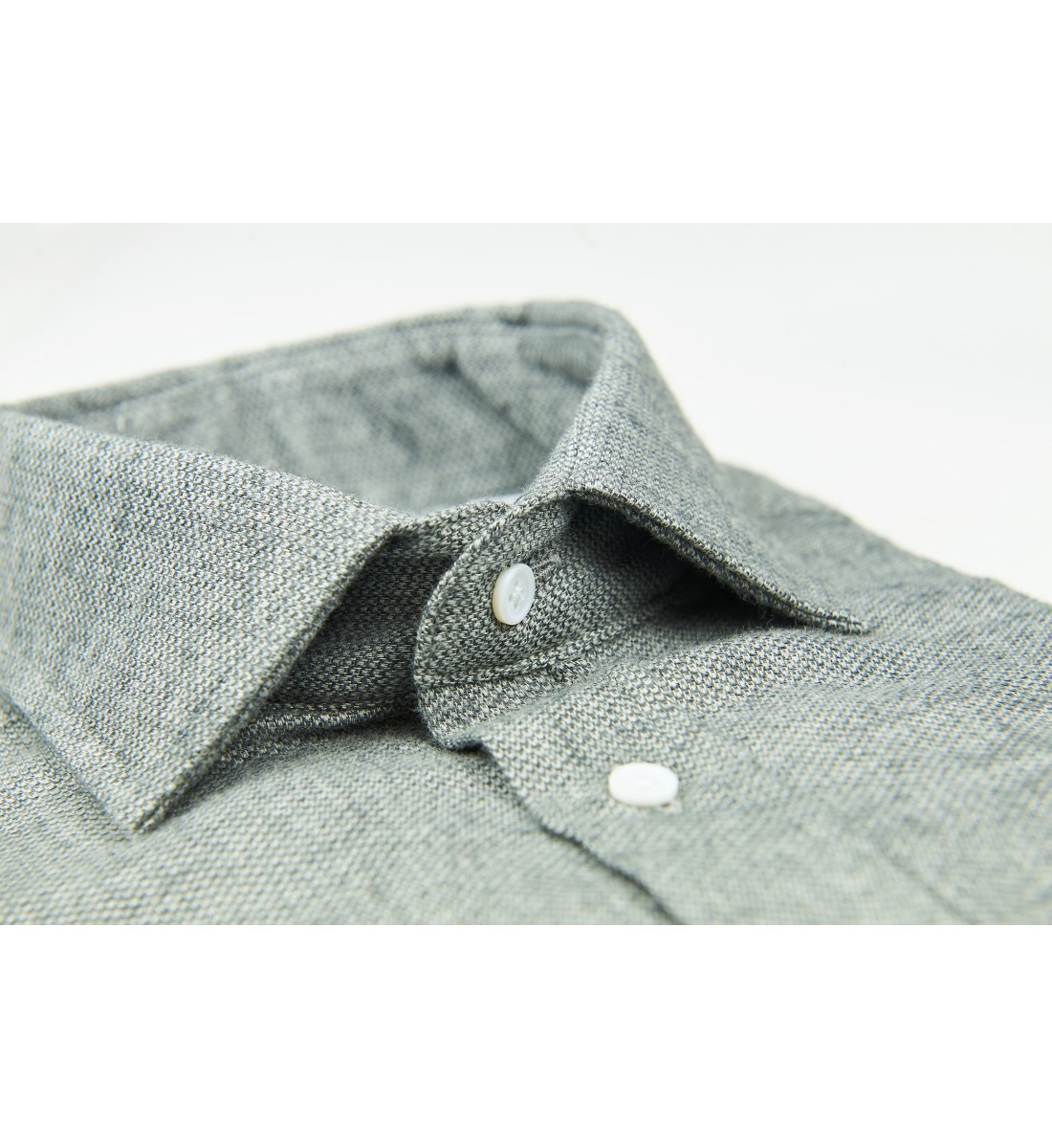 Chemise coupe droite CLAYNE gris