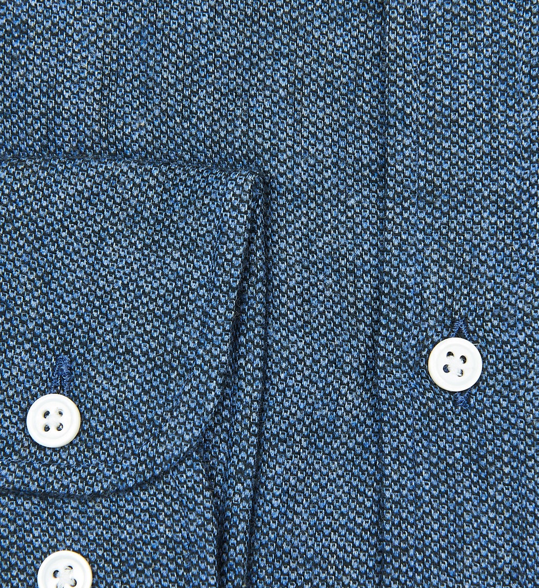 Chemise coupe droite CLAYNE bleue