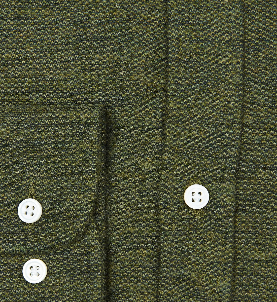 Chemise coupe droite CLAYNE kaki