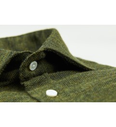 Chemise coupe droite CLAYNE kaki