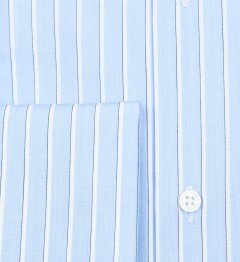 Chemise coupe droite CHARLES ciel