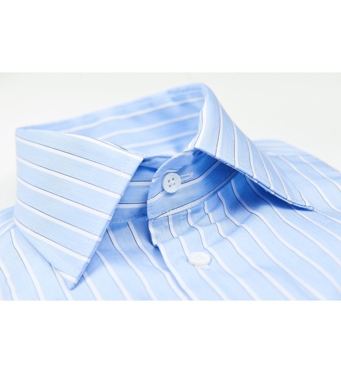 Chemise coupe droite CHARLES ciel