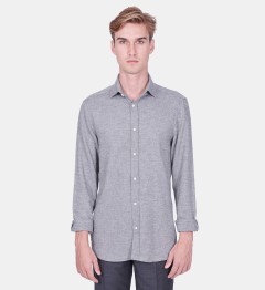 Chemise coupe droite CLAYNE gris