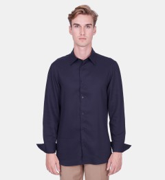 Chemise coupe droite BLECO marine