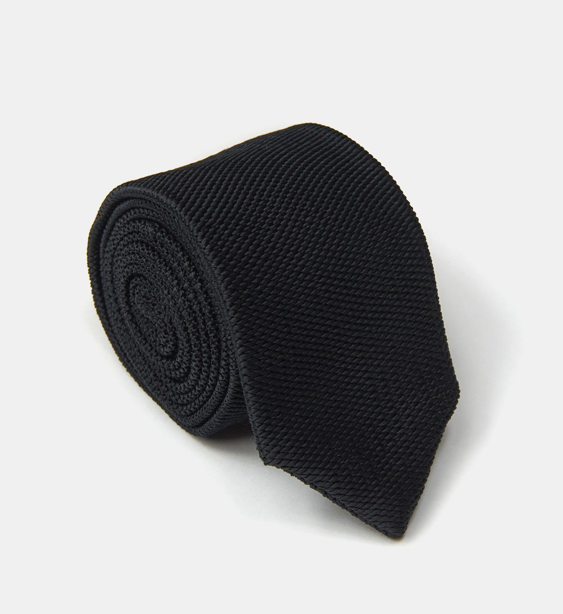 CRAVATE NOIRE TRICOT