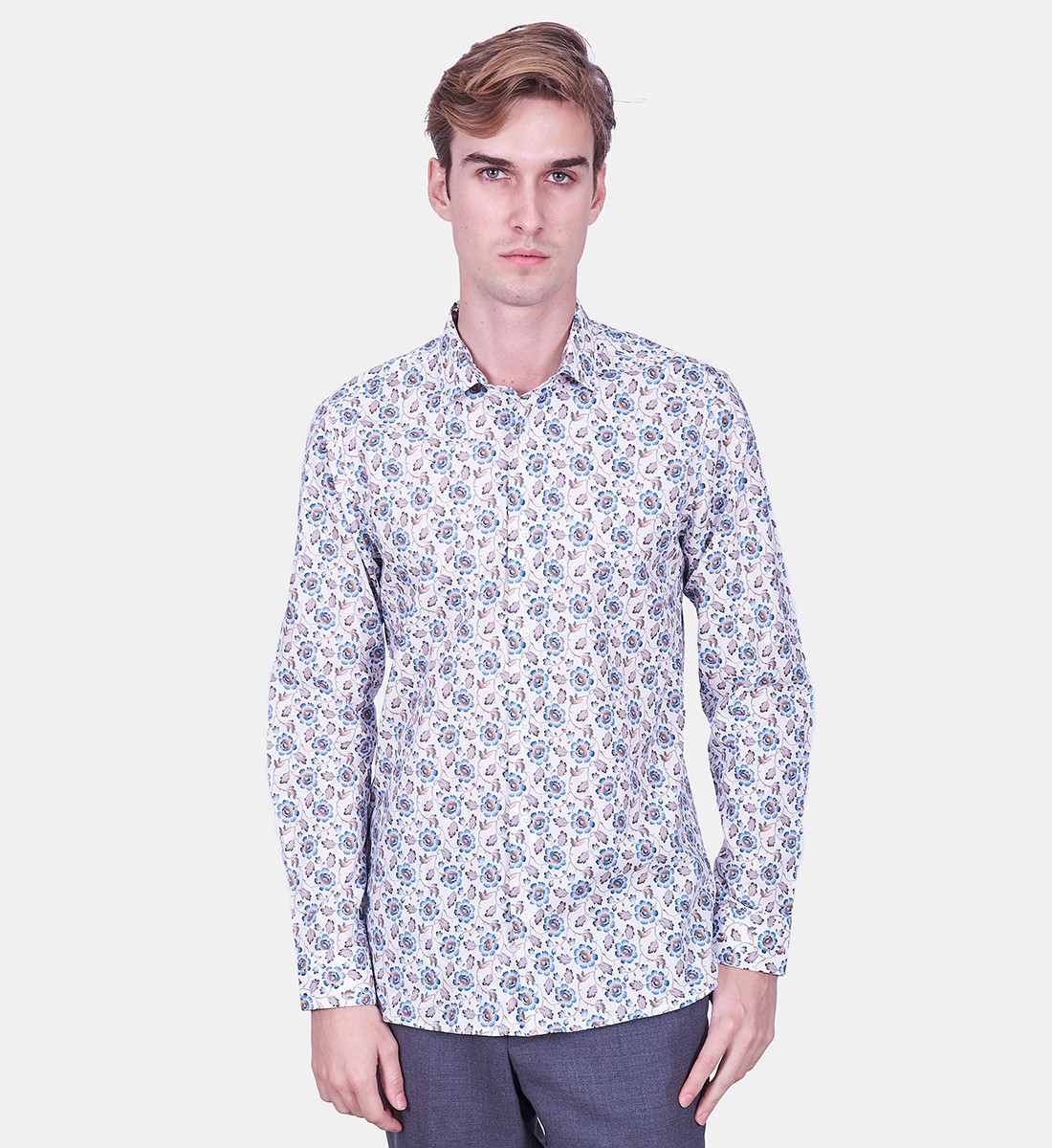 Chemise cintrée Liberty Bienvenu