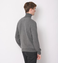 Pull Col roulé 100% Cachemire Anthracite