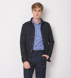 Surchemise AUGUSTE BLEU CHINE