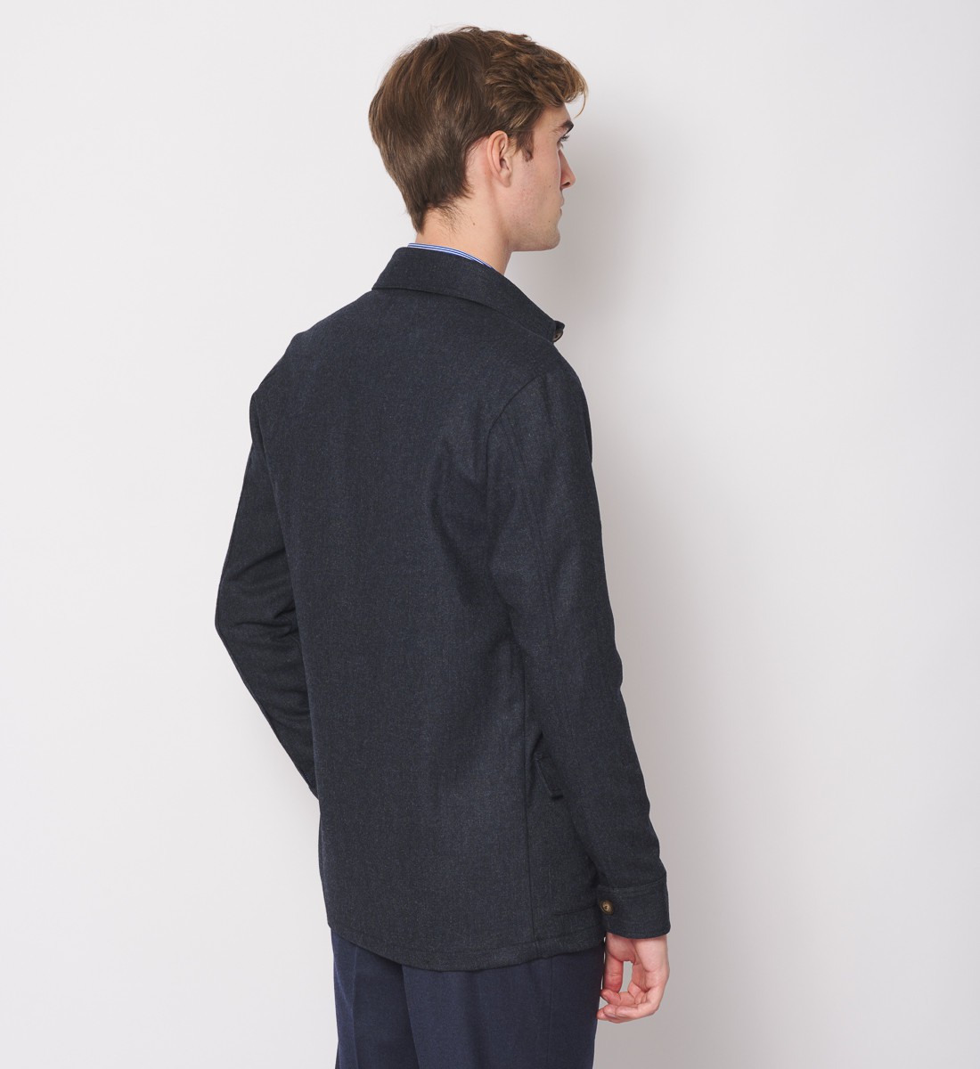 Surchemise AUGUSTE BLEU CHINE