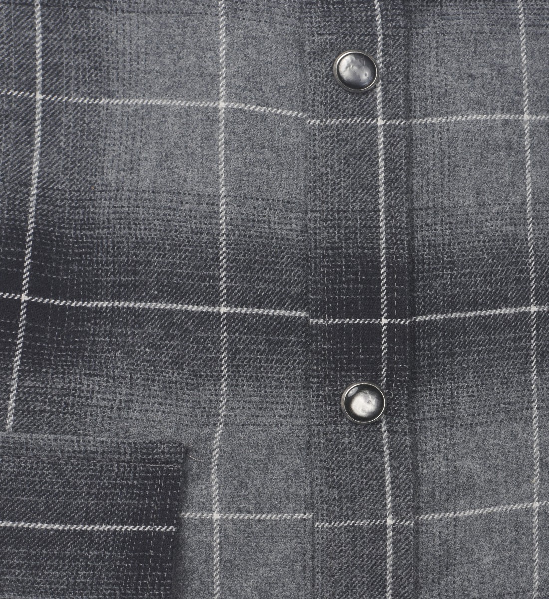 Chemise Clyle flanelle anthracite