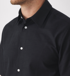Chemise Dawson noire coupe droite