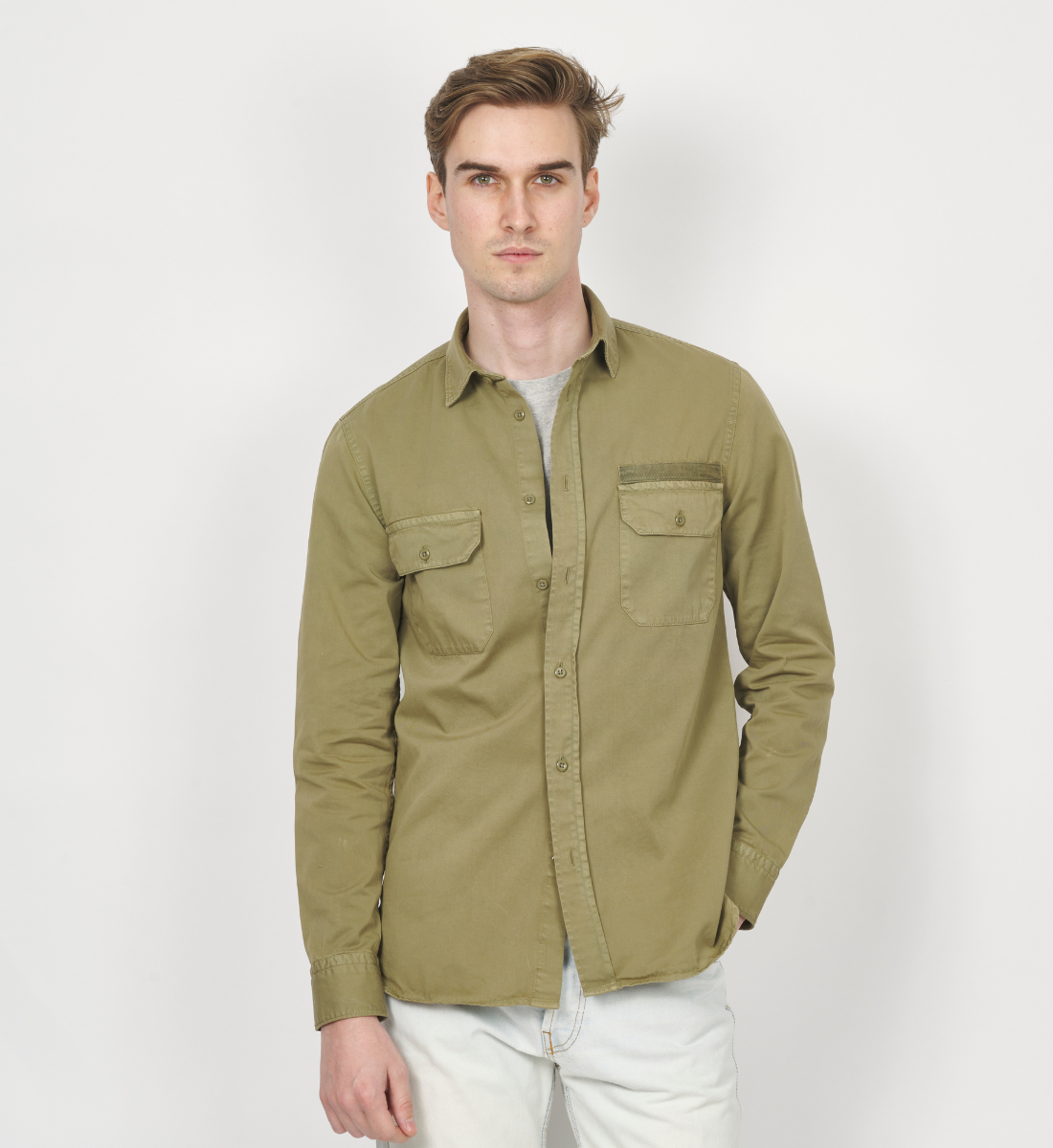 Chemise CHARLY Kaki
