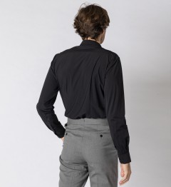 Chemise performance noire infroissable