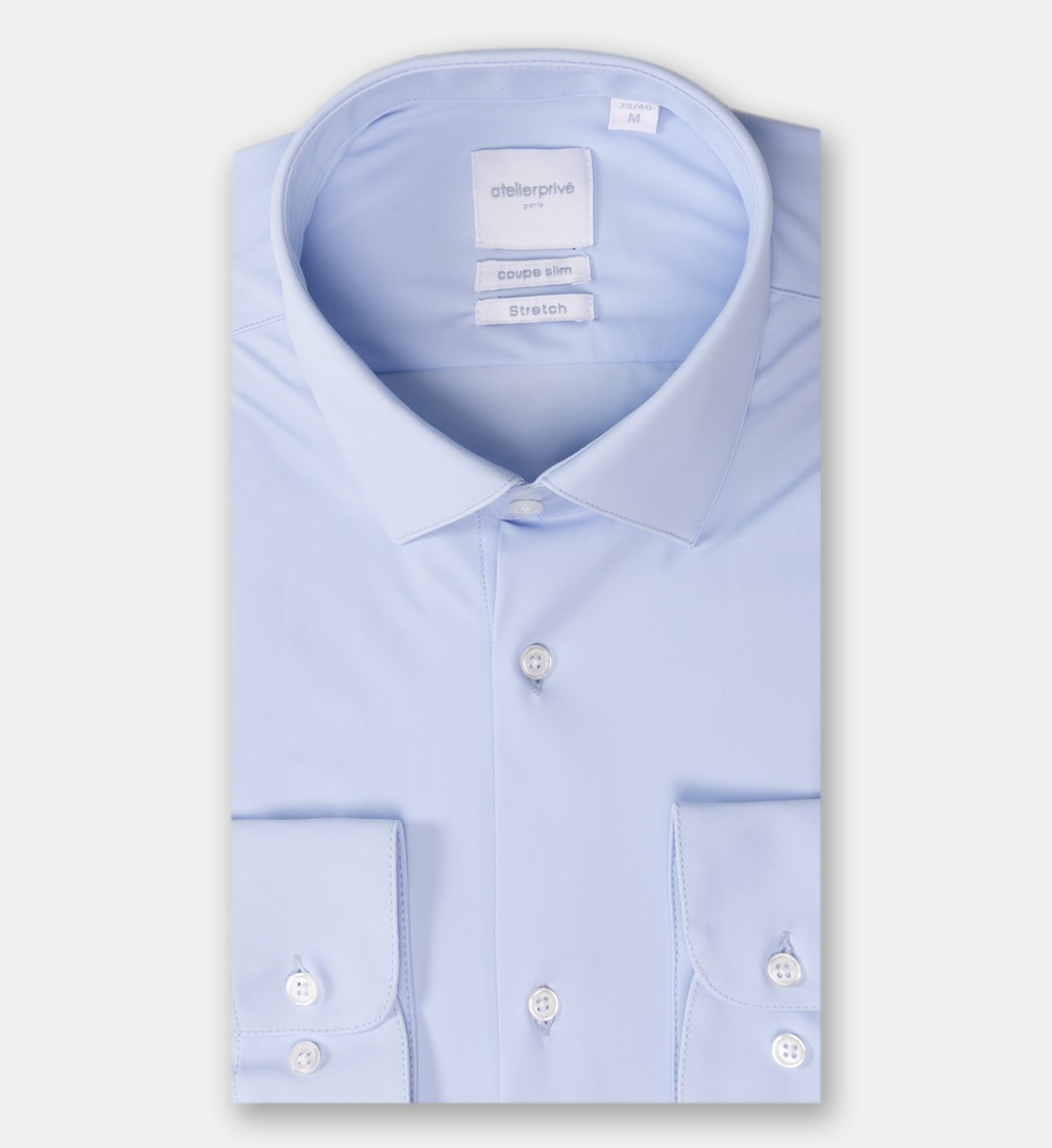 Chemise performance ciel infroissable