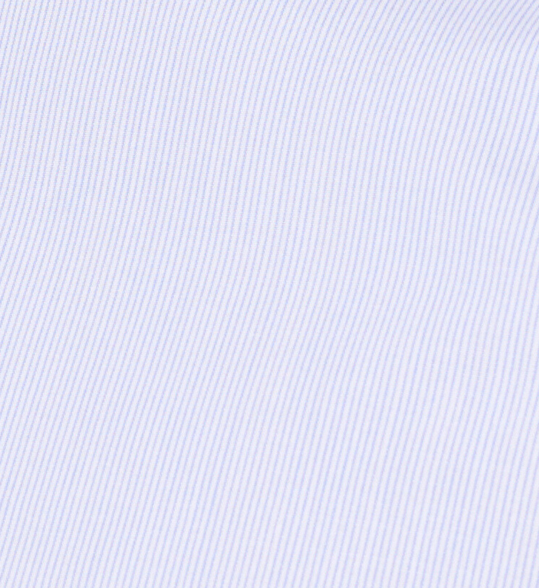 Chemise en popeline à rayures ciel coupe cintrée