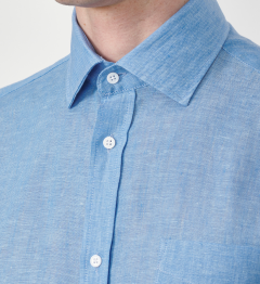 Chemise ajustée NEO bleu