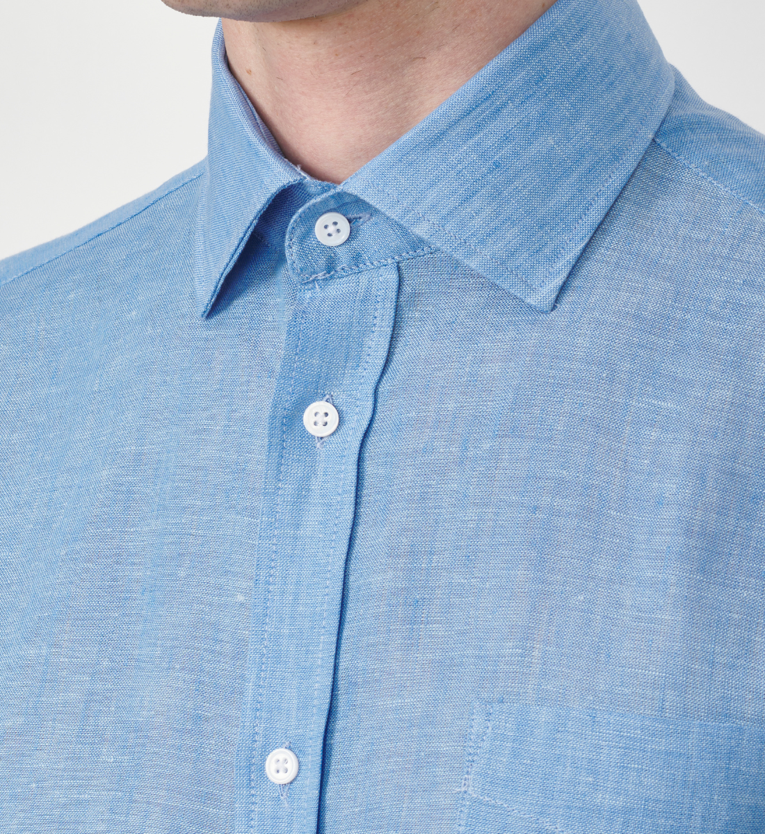 Chemise ajustée NEO bleu