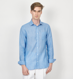 Chemise ajustée NEO bleu