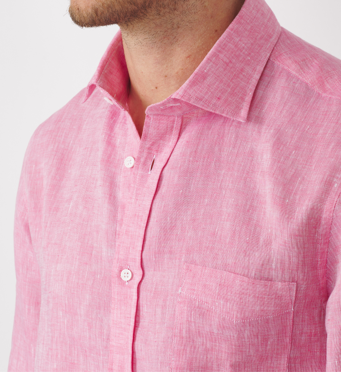 Chemise ajustée NEO rouge