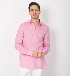 Chemise ajustée NEO rouge