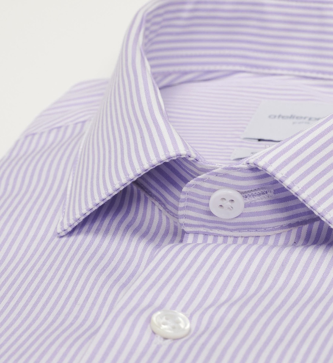 Chemise slim fit à rayures bâton PARME