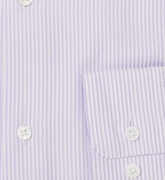 Chemise slim fit à rayures bâton PARME