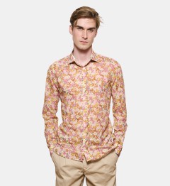 Chemise voile de coton SUMMER PRINT coupe droite