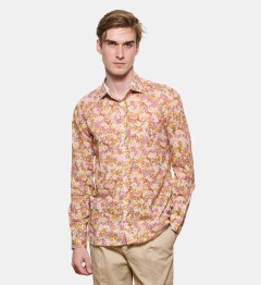 Chemise voile de coton SUMMER PRINT coupe droite