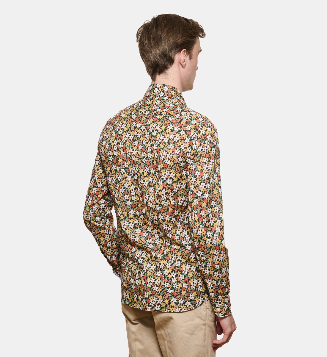 Chemise en voile de coton SUMMER PRINT coupe droite